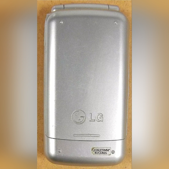 LG AX275 - Silver and Black ( Alltel ) Very Rare Cellular Flip Phone - Picture 3 of 5